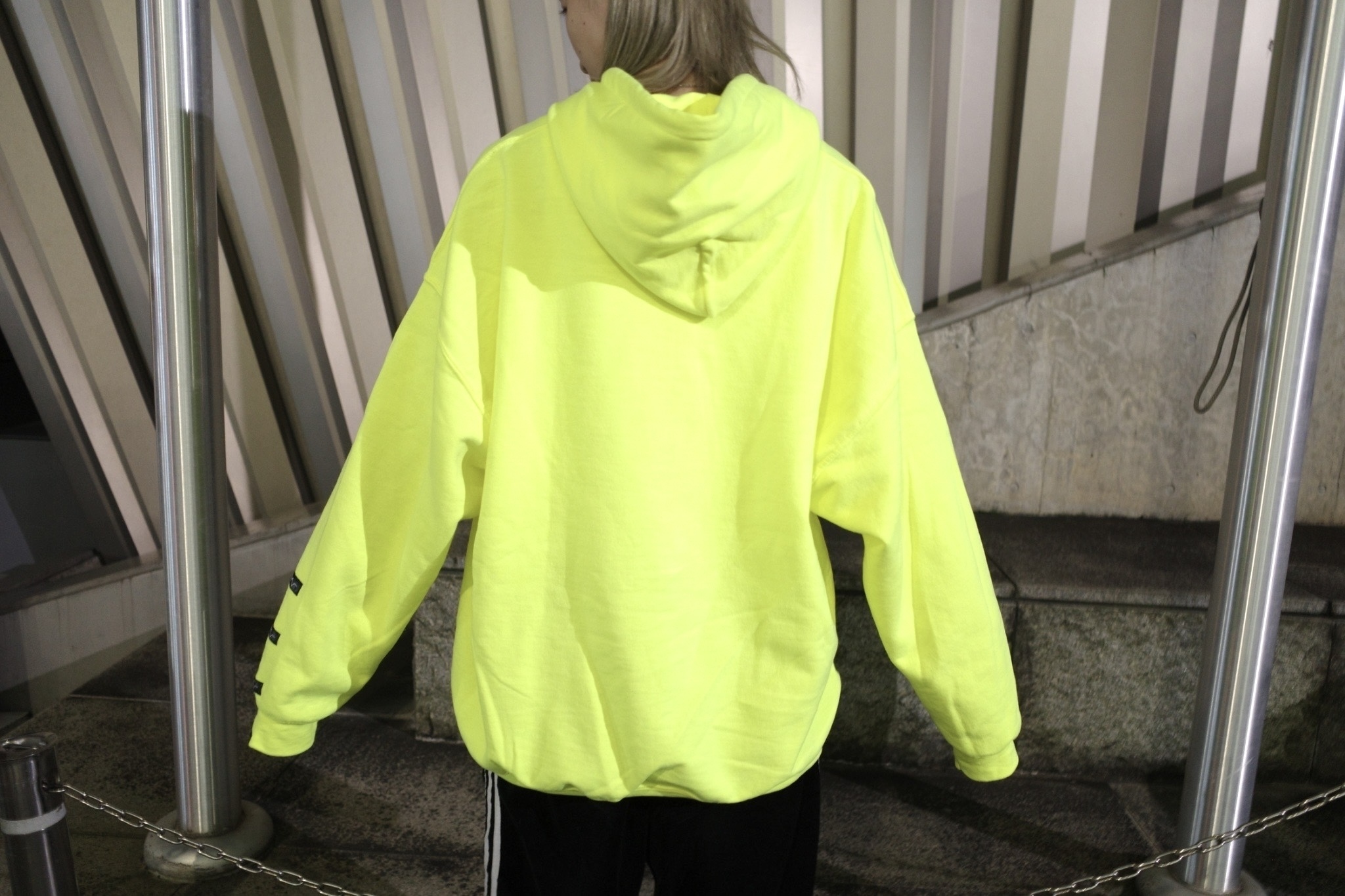 Embroidered logo hoodie