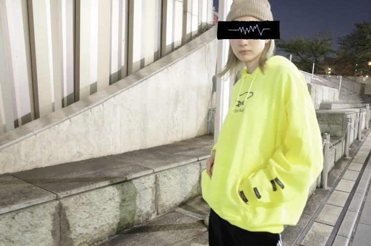 Embroidered logo hoodie