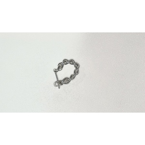 Chain earring (ピアス) 片耳 5mm