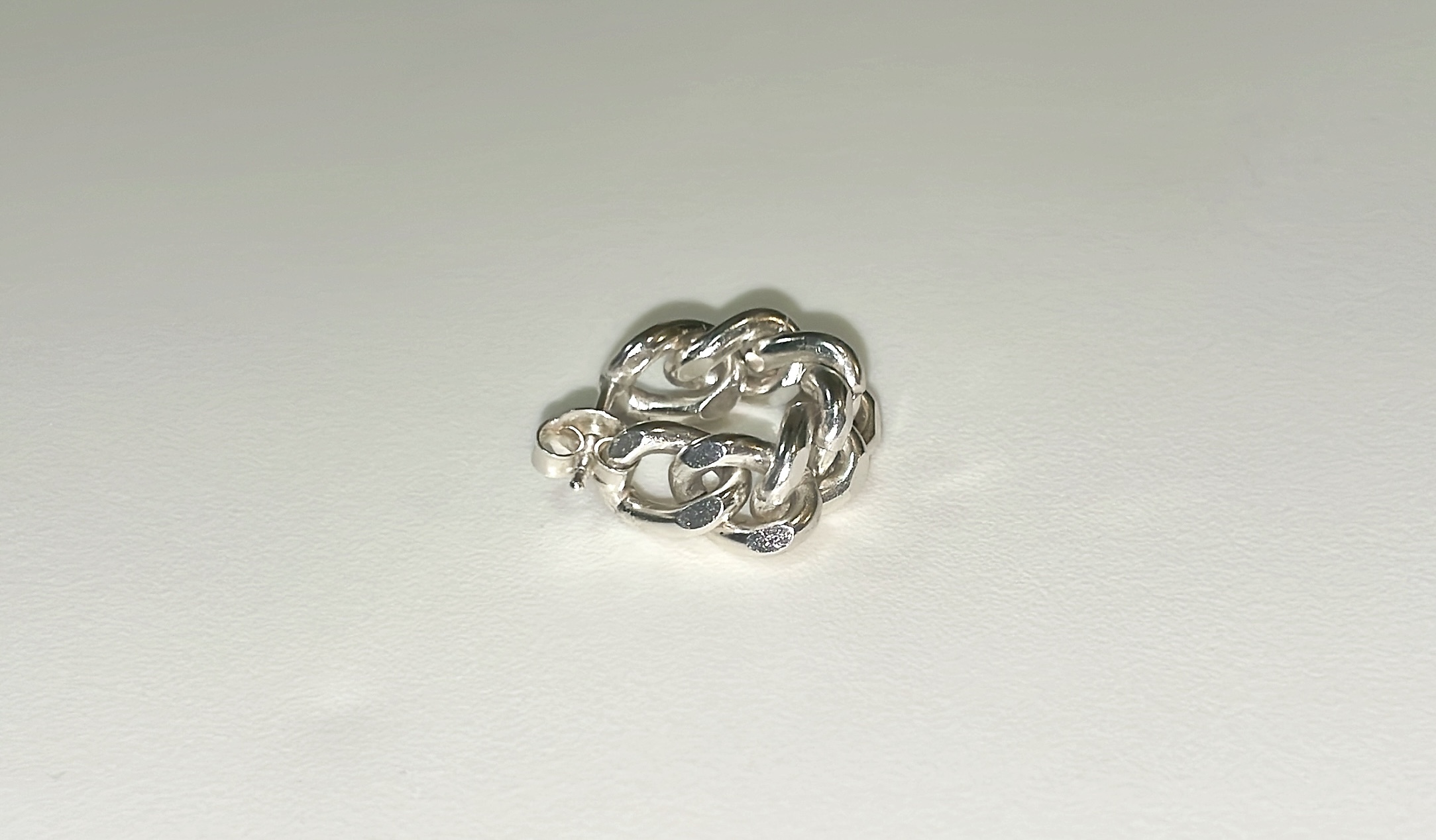 Chain earring (ピアス) 片耳 6.5mm