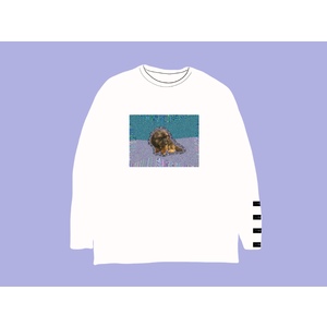 [受注販売] GOGO WICKET ESA SANPO LONG T-Shirt / white