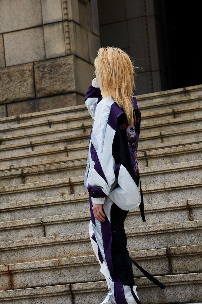 KANIZSA  Dolman sleeve blouson  (SUSU remix)